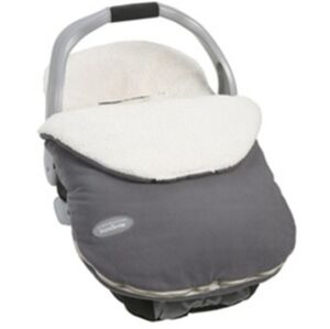 BundleMe from JJ Cole car seat liner Graphite & Oatmeal Fleece